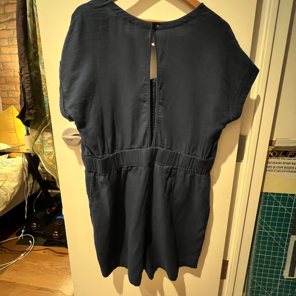 Patagonia Navy Blue Short Sleeve Romper - Picture 8 of 10